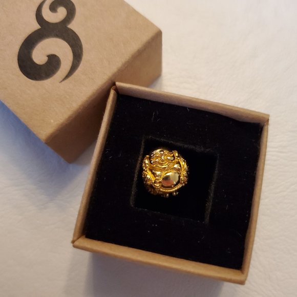 OHM BEADS Golden Budai Bead - Limited Edition - Picture 5 of 10